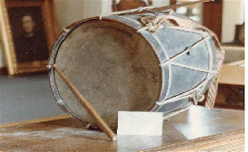 Grand Lodge of Montana Museum and Library: historic drum