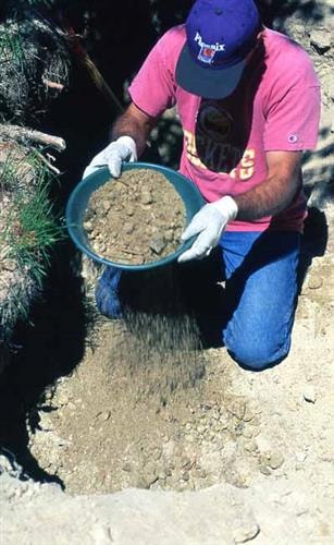 Crystal Park: sifting for crystals