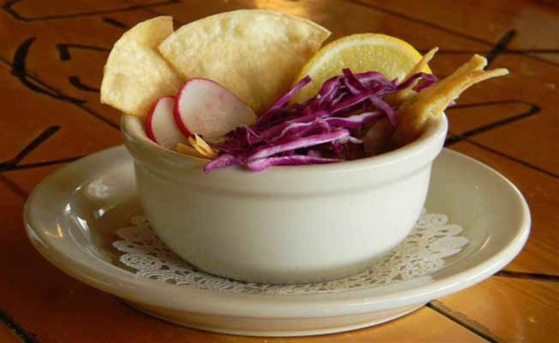 The Crossing Bar & Grill: pork pozole