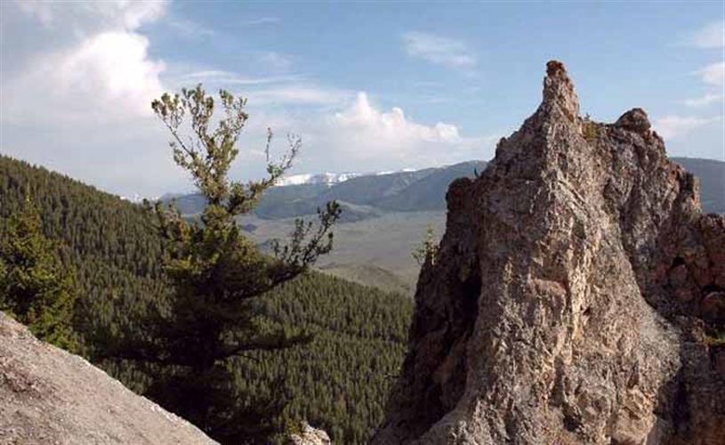Hildreth Livestock Ranch: one of the mountain lakes near the ranch