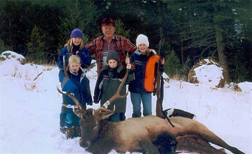 Flume Creek Lodge: family hunt